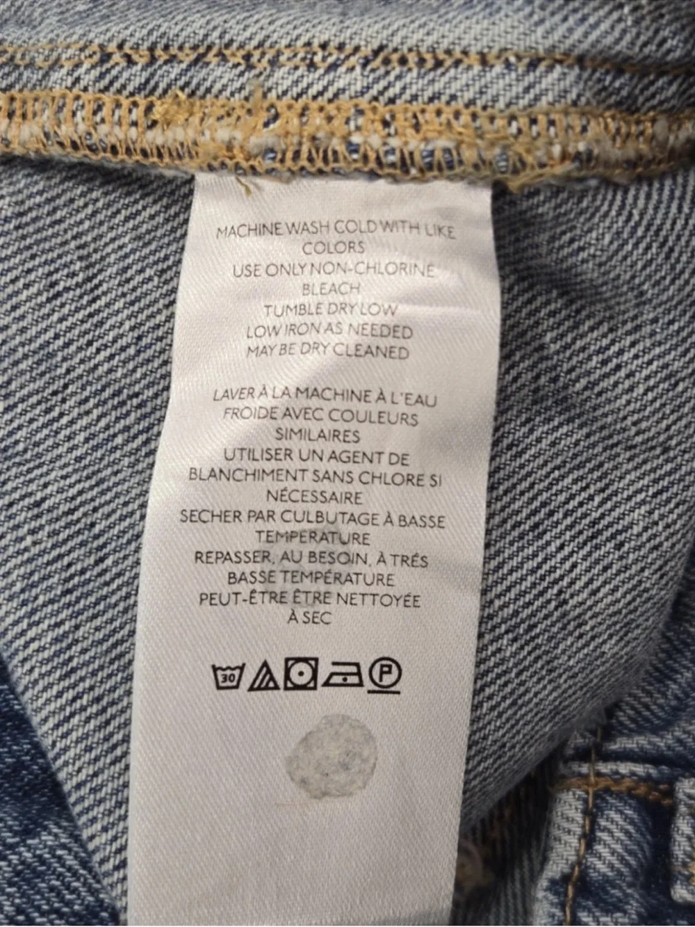 Free People We The Free Major Leagues Mid-Rise Cuffed Jeans Carpenter Size 32